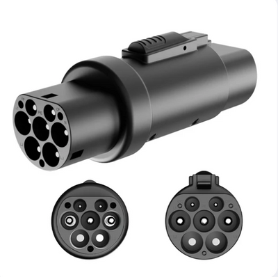 Type 2 to GBT Adapter 22kW with Lock (China  GBT)