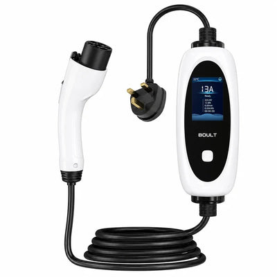 Portable EV Charger 3kW, IP65 with UK Plug (China / GBT)