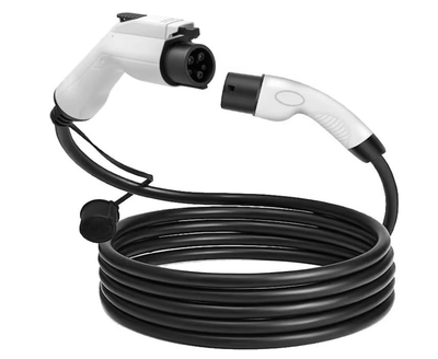 Type 2 to Type 1 Cable (J1772)  7kW  5m Length  Fits (USA/ Korea) EV's like KIA, Hyundai, Nissan, Mercedes, Ford & Others