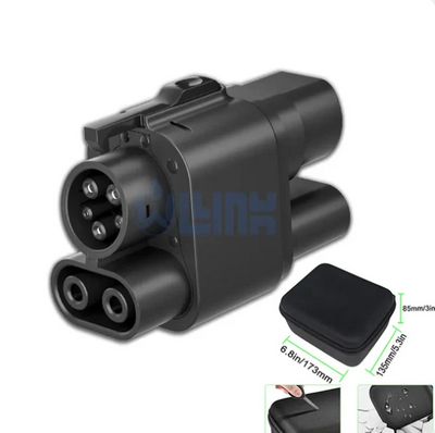 CCS2 to CCS1 Adapter ACDC (USA  Korea)