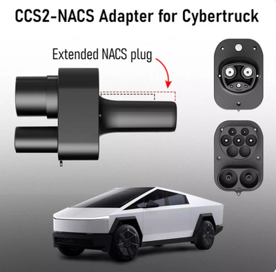 CCS2 to Tesla Cybertruck Adapter (USA  NACS)