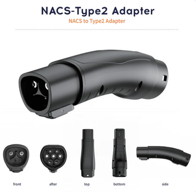NACS to Type 2 Adapter 7kW (GCC  Type 2)