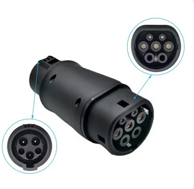Type 1 to Type 2 Adapter 7kW (GCC  Type 2)