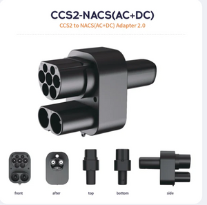 CCS2 to Tesla Adapter 250A DC & 80A AC (USA  NACS)